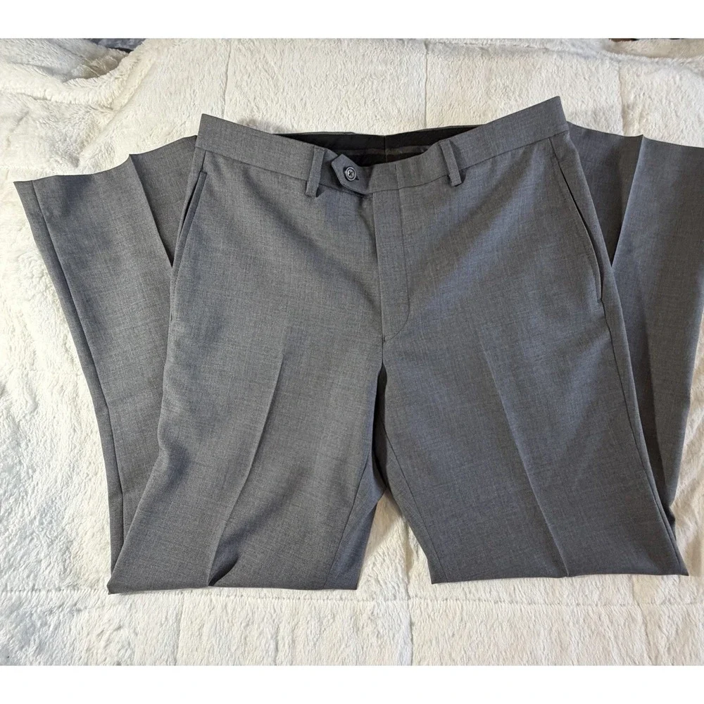 Lauren Ralph Lauren Pants‎ Mens 33x30 Gray Wool Total Comfort